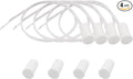 4PCS Recessed Wired Security Window Door Contact Sensor, Normally Closed NC by FOCMKEAS