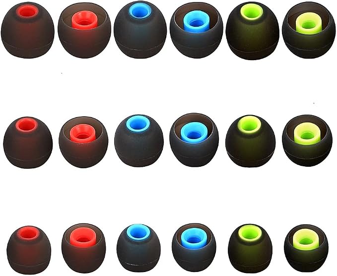 Earbud Tips Ear Bud Tips Soft Anti Slip Washable and Reusable Silicone - Image 7