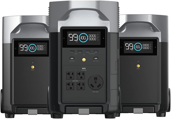 EF ECOFLOW 10.8kWh Portable Power Station: DELTA Pro by EFECOFLOW