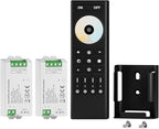 BTF-LIGHTING RF 2.4GHz Wireless Remote RC02RFB &2PCS C02RF Tuya Controller Kit by BTF-LIGHTING