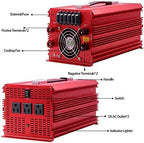 BESTEK 2000W Power Inverter 3 AC Outlets DC 12V to 110V AC Car Power Converter - Image 2