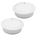 Desk Grommet 2-1/16", Desk Cord Hole Cover, Cable Grommet ABS Plastic, Desk by BOPOREAE