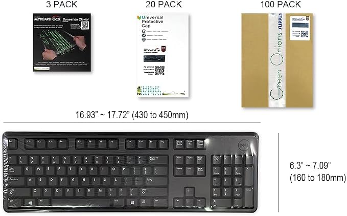 Universal Keyboard Cap – Universal Fit Desktop Keyboard Cover - Image 8
