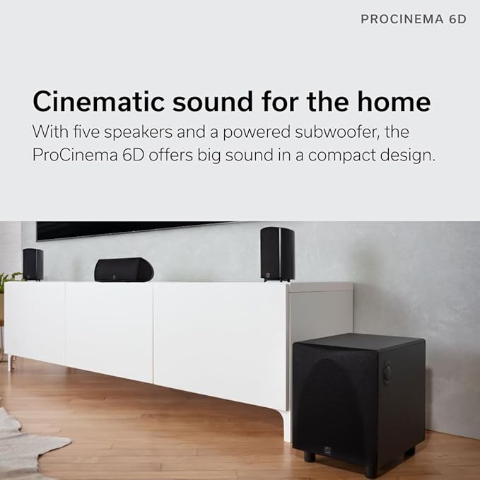 Definitive Technology ProCinema 6D 5.1 Channel Home Theater System - Image 2