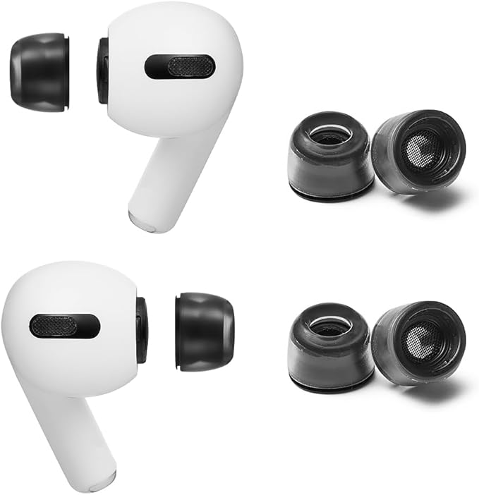 AZLA Crystal for Airpods Pro 1st & 2nd Gen – Airpod Pro Ear Tip Replacement – by AZLA