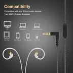 BASN Metalen in-Ear Monitors Headphones, Musicians Noise Isolating 4 Drivers - Image 5