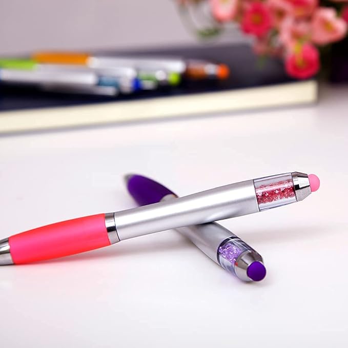 Stylus Pens 2-in-1 Ballpoint Pen 1.0mm Medium Point Pens - Image 3