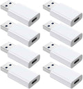 OTG Adapter【8-Pack】 USB-C Female to USB-A Male Adapter, USB to USB C Adapter by Fidioto