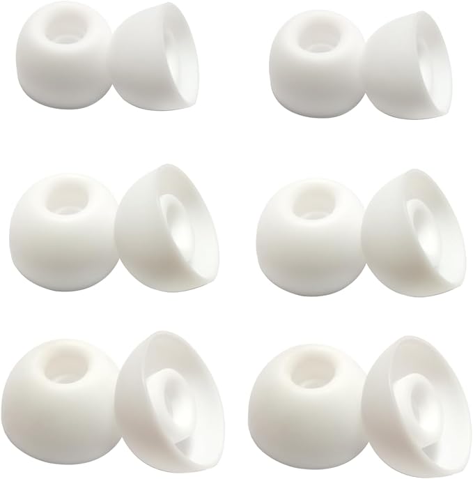 Earbuds Tips Replacement Universal Oval Earbuds Tips by EarbudsTipsAccessories