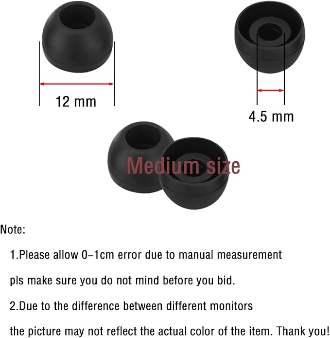 Silicone Medium Replacement Ear Tips - Image 3