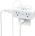 Surge Protector Outlet Extender, TESSAN Multi Plug Splitter by TESSAN
