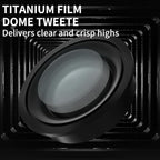 Bluetooth Bookshelf Speakers, 75W Powered Active Speaker - Image 5