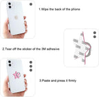 Bonoma Cute Star Phone Ring Holder, 3 Pack Universal Finger Ring Stand Grip - Image 5