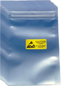 100pcs 3.93X5.9in Anti Static Bags, ESD Bags Resealable by Daarcin