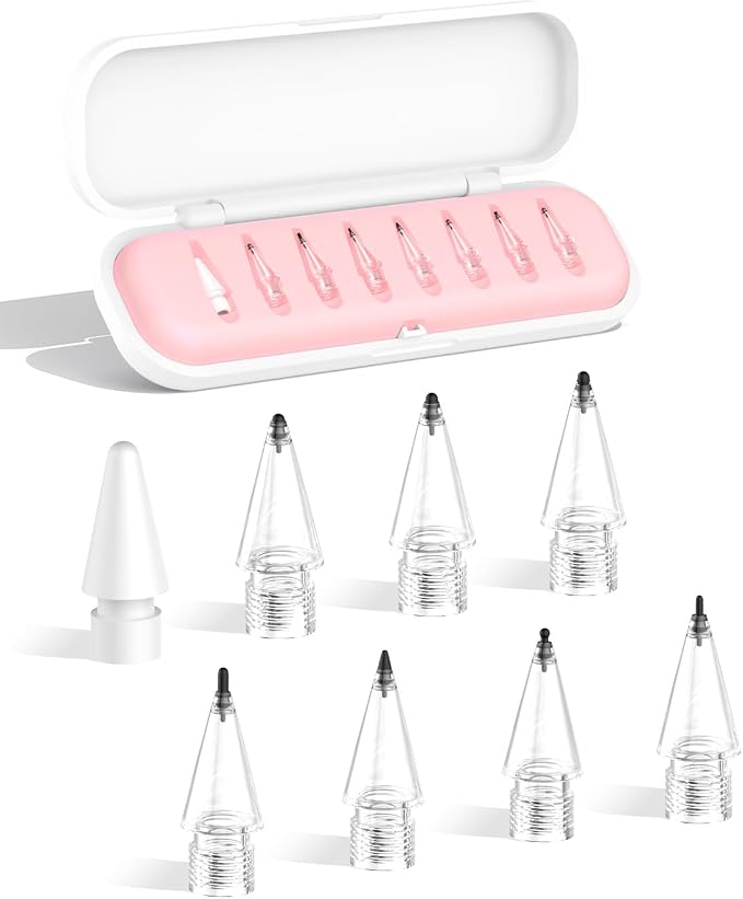 8-Pack Carbon Fiber Replacement Tips by XYOFUNDailyNecessities