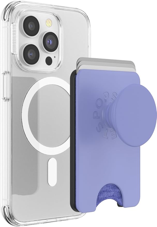 PopSockets Phone Wallet with Expanding Grip and Adapter Ring by PopSockets