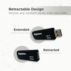 GIGASTONE 32GB Flash Drive Z30 USB 3.2 Gen 1, 80MB/s Ultra Fast, Keychain Loop - Image 4