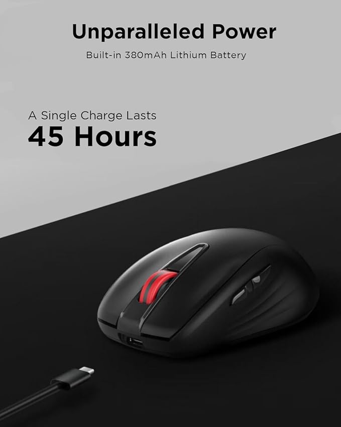 Lenovo USB-C Rechargeable Silent Mouse - Image 3