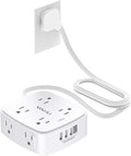 6 Ft Surge Protector Power Strip by YISHU