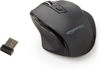 Amazon Basics Computer Mouse Wireless, 2.4 GHz Optical, DPI Adjustable by AmazonBasics