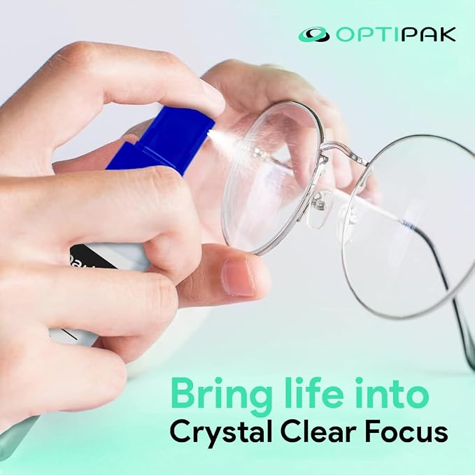 Sparkle Anti-Reflective Lens Cleaner Spray kit | 1oz Glasses Cleaner Spray + - Image 8