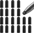 20Pcs Replacement Tips Silicone Rubber Touch Screen Pens Tips by YOLUFER
