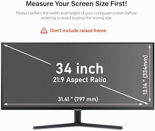 34 Inch Computer Privacy Screen Filter - Image 2