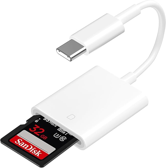 USB C SD Memory Card Reader Type C to SD Card Adapter by Belcompany