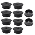 10 Pcs Desk Grommet 2" / 50 mm, Desk Hole Cover by EASYEAH