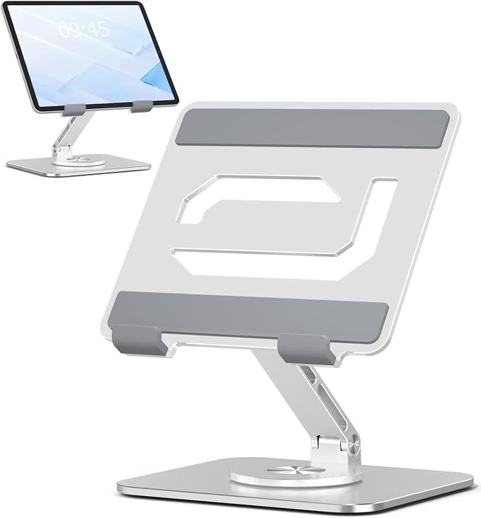 Tablet Stand Holder with 360°Rotating Base by ToBeoneer