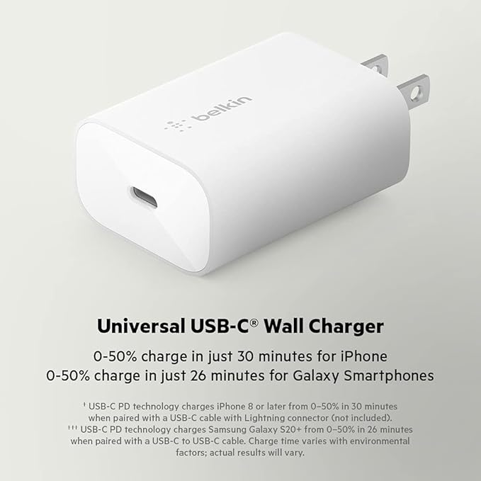 Belkin USB C Charger Block 25W - Image 2
