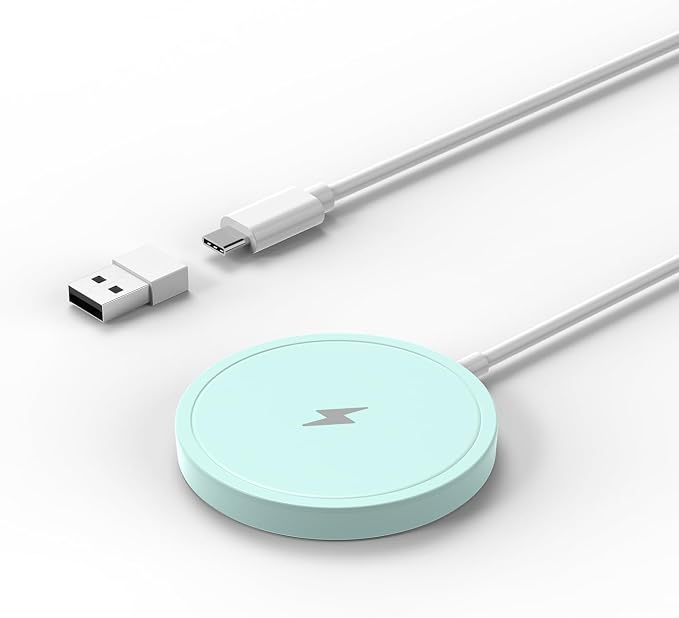 Magnetic Wireless Charger for iPhone 15W Wireless Charger Fast Mag Safe by PINRUIGE