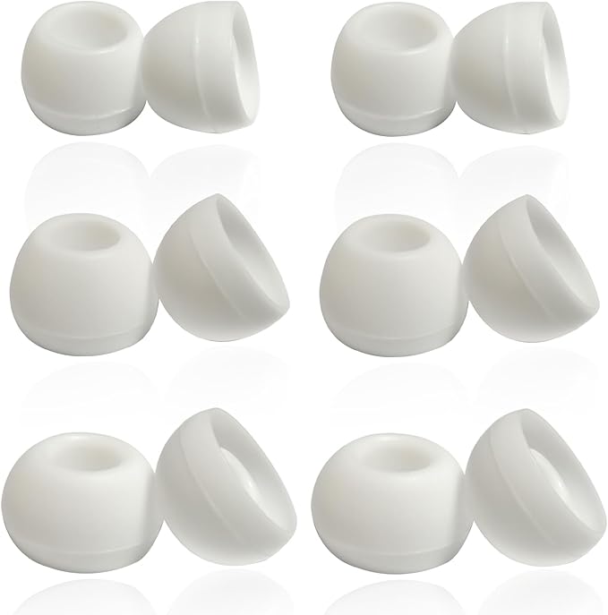 Replacement Earbuds Tips for True Wireless Earbuds Universal Silicone Ear Tips by EarbudsTipsAccessories