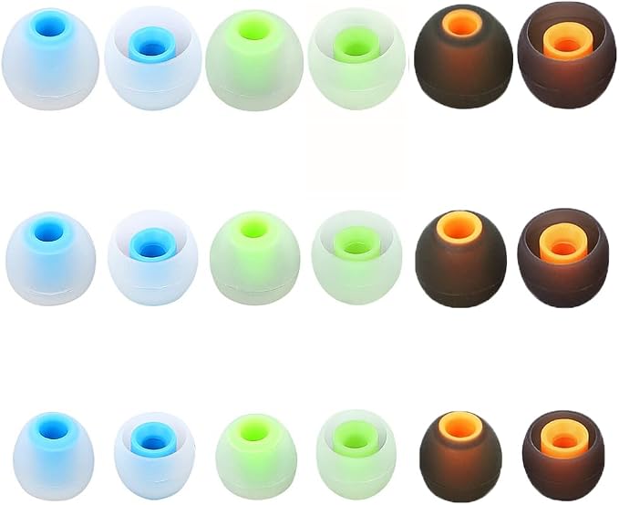 Earbud Tips Ear Bud Tips Soft Anti Slip Washable and Reusable Silicone - Image 7
