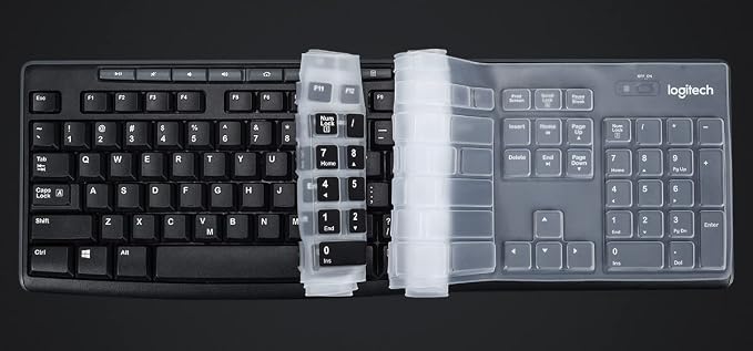 Keyboard Cover for Logitech MK370 MK295 MK270 K270 Keyboard, Logitech MK370 - Image 6