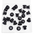 25 Pcs 5/16" Drill Hole, 3/16" ID Silicone Rubber Grommets by BOPOREAE