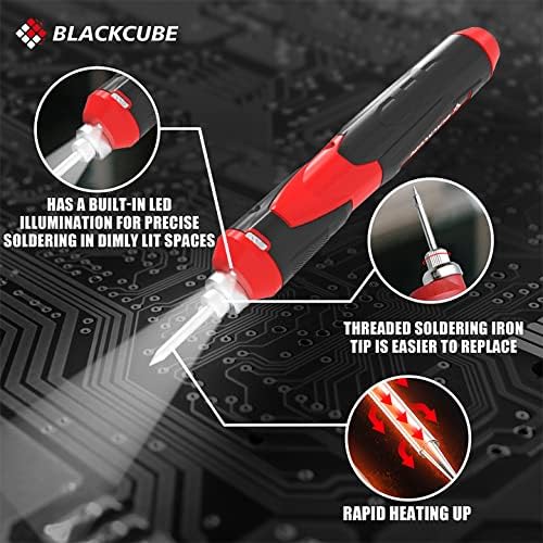 BLACKCUBE Cordless Soldering Iron Kit - Image 4