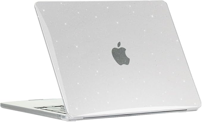 Sparkly Clear Case for MacBook Pro 13 inch M2 M1 A2338 A2289 A2251 A2159 A1989 - Image 5