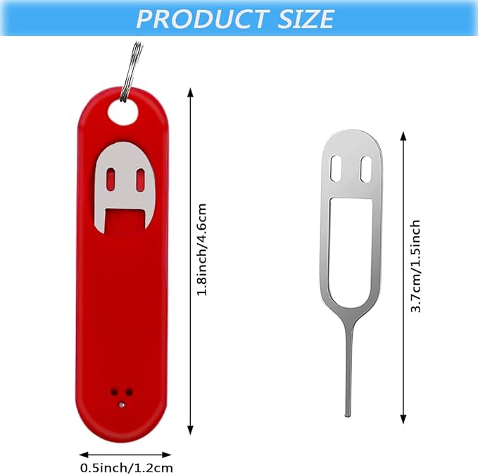 6 Pack SIM Card Removal Tool, Sim Card Tray Opening Tool Eject Pins Needle - Image 2