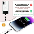 Cell Phone Lanyard, Universal Phone Strap, 2x Adjustable Neck Strap, 4x Pads - Image 6