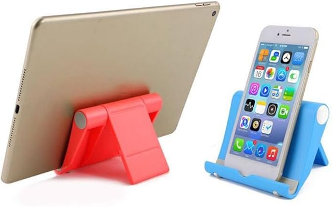 Cell Phone Stand for Desk Foldable Cell Phone Holder Desk Tablet Holder Mobile - Image 9