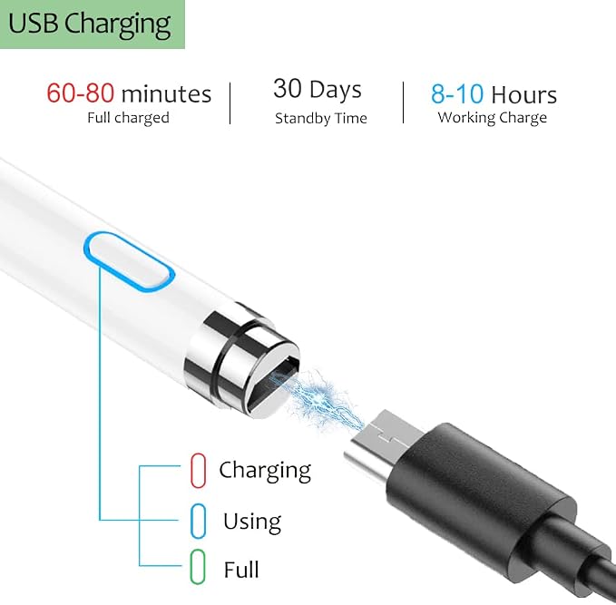 Stylus Pen for iPad, DOGAIN Stylus Pen for Touchscreen - Image 3