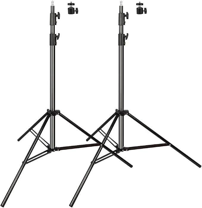 Heavy Duty Aluminum Alloy Photography Video Tripod Light Stands, Tripod Stands - Image 8