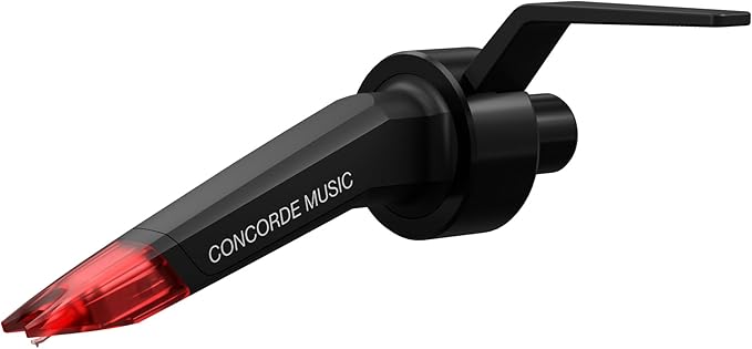 Ortofon Concorde Music Red Phono Cartridge Tool-Free Installation on S-shaped by Ortofon