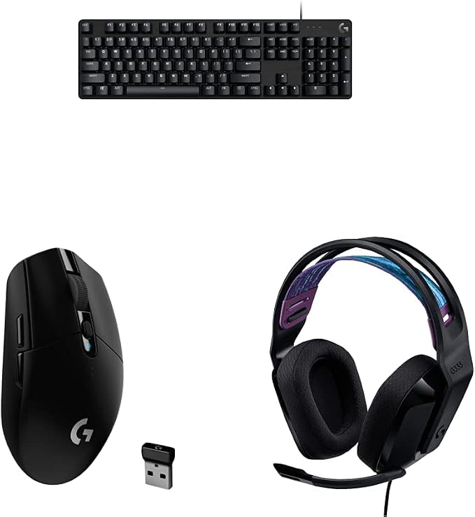 Logitech G413 SE Full-Size Mechanical Gaming Keyboard + G305 Lightspeed by LogitechG
