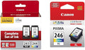 Canon PG-243/ CL-244 Ink Multi Pack, Compatible to TR4520, TS302 and TS202 & by Canon