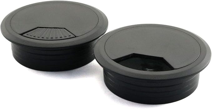 2pcs 2 inch Desk Wire Cord Cable Grommets Hole Cover - Image 6