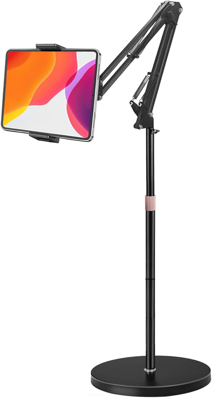 Tablet Floor Stand, Overhead Bed Phone Stand by Unknown