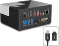 WAVLINK USB 3.0 Laptop Docking Station Dual Monitors, DisplayLink Computer Dock by WAVLINK%C2%AE
