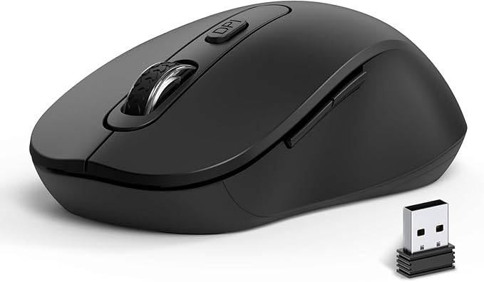 Wireless Mouse for Laptop, Chromebook, Silent Wireless Mouse by Acozykitten